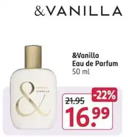 Rossmann &Vanilla Eau de Parfum Angebot