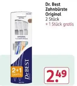 Rossmann Dr. Best Zahnbrüste Original Angebot