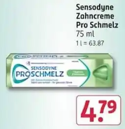 Rossmann Sensodyne Zahncreme Pro Schmelz Angebot