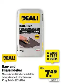 Hagebau DEAL! Bau- und Fliesenkleber Angebot