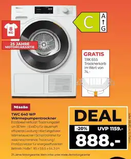 Hirsch und Ille Miele TWC 640 WP Wärmepumpentrockner Angebot