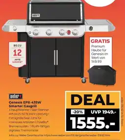 Hirsch und Ille weber Genesis EPX-435W Smarter Gasgrill Angebot