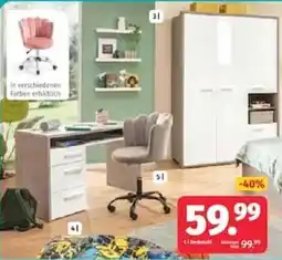 Segmüller Schreibtisch mit Stuhl Angebot