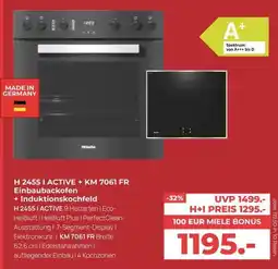 Hirsch und Ille H 2455 I ACTIVE + KM 7061 FR Einbaubackofen + Induktionskochfeld Angebot