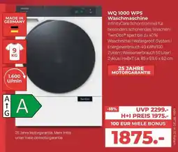 Hirsch und Ille Miele WQ 1000 WPS Waschmaschine Angebot