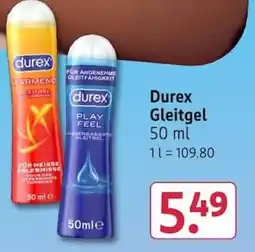 Rossmann Durex Gleitgel Angebot