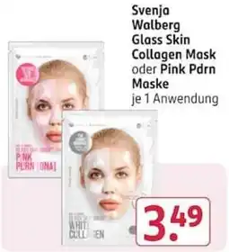 Rossmann Svenja Walberg Glass Skin Collagen Mask Angebot