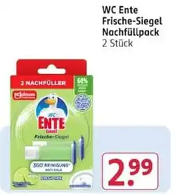 Rossmann WC Ente Frische-Siegel Angebot