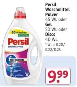 Rossmann Persil Waschmittel Pulver Angebot