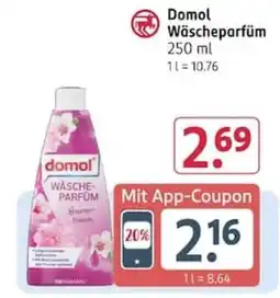 Rossmann Domol Wäscheparfüm Angebot