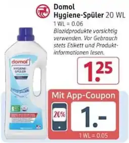 Rossmann Domol Hygiene-Spüler Angebot