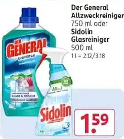 Rossmann Der General Allzweckreiniger Angebot