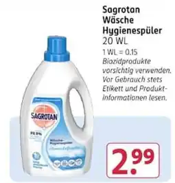 Rossmann Sagrotan Wäsche Hygienespüler Angebot