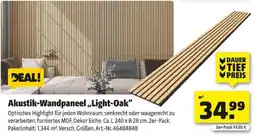 Hagebau Akustik-Wandpaneel „Light-Oak“ Angebot