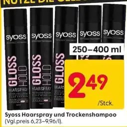 Rusta Syoss Haarspray und Trockenshampoo Angebot