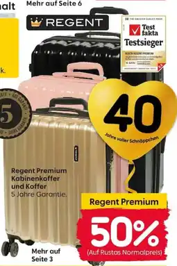 Rusta Regent Premium Kabinenkoffer und Koffer Angebot