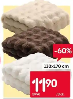 Rusta Decke Angebot