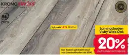 Rusta Laminatboden Visby Wide Oak Angebot