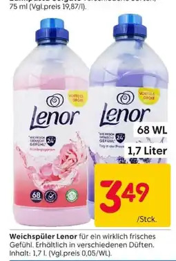 Rusta Weichspüler Lenor Angebot