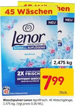 Rusta Lenor Waschmittel Schnell Auflösend Aprilfrisch Angebot