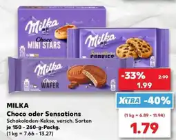 Kaufland Milka Choco oder Sensations Angebot