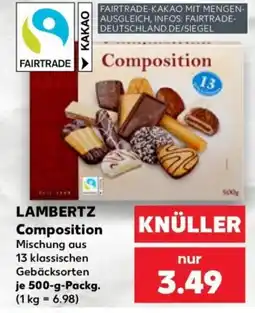 Kaufland LAMBERTZ Composition Angebot