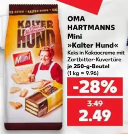 Kaufland OMA HARTMANNS Mini »Kalter Hund« Angebot