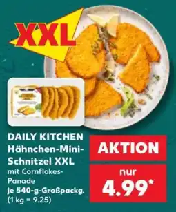 Kaufland DAILY KITCHEN Hähnchen-Mini-Schnitzel XXL mit Cornflakes-Panade Angebot