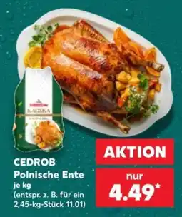 Kaufland CEDROB Polnische Ente Angebot