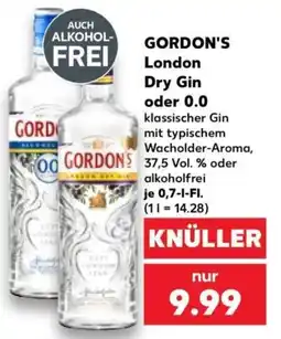 Kaufland GORDON'S London Dry Gin Angebot