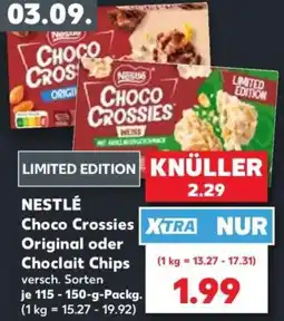 Kaufland Nestlé Choco Crossies Angebot