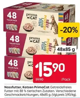 Rusta Nassfutter, Katzen PrimaCat Getreidefreies Angebot