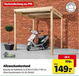 Hagebau Allzweckunterstand Mr. GARDENER Angebot