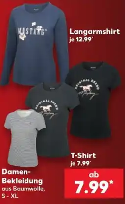 Kaufland Mustang Langarmshirt Angebot