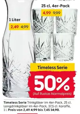 Rusta Timeless Serie Trinkgläser Angebot