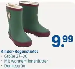 Rossmann Kinder-Regenstiefel Angebot