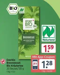 Rossmann Enerbio Brennnessel Bio Kräutertee Angebot