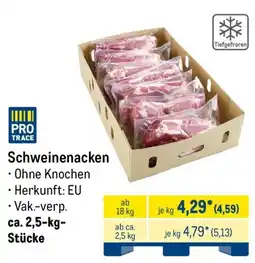 METRO PRO TRACE Schweinenacken Angebot