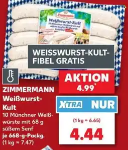 Kaufland ZIMMERMANN Weißwurst-Kult Angebot
