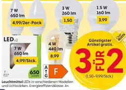 Rusta Leuchtmittel LEDs Angebot