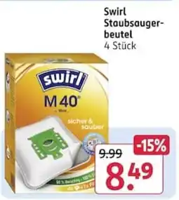 Rossmann Swirl Staubsaugerbeutel Angebot
