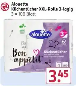 Rossmann Alouette Küchentücher Angebot