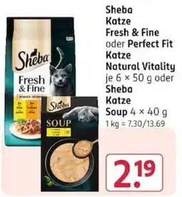 Rossmann Sheba Katze Fresh & Fine Angebot