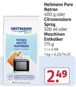 Rossmann Heitmann Pure Natron Angebot