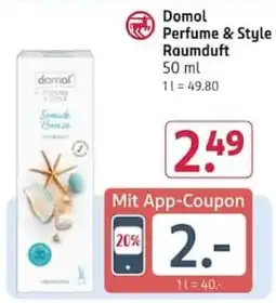 Rossmann Domol Perfume & Style Raumdüft Angebot