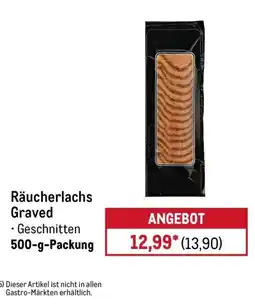 METRO Räucherlachs Graved Angebot