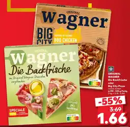 Kaufland Original Wagner Die Backfrische oder Big City Pizza Angebot