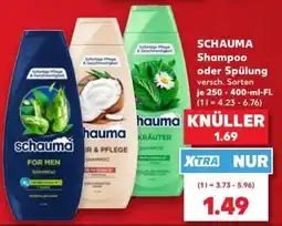 Kaufland SCHAUMA Shampoo oder Spülung Angebot