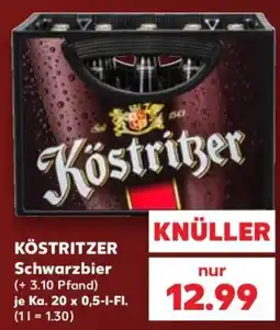 Kaufland KÖSTRITZER Schwarzbier Angebot
