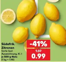 Kaufland Zitronen Angebot
